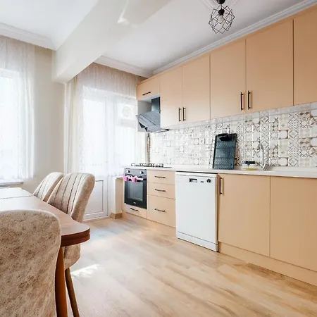 Sleek Flat With Balcony In * Bursa