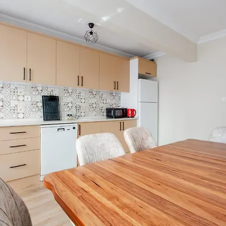 Sleek Flat With Balcony In Apartment Bursa